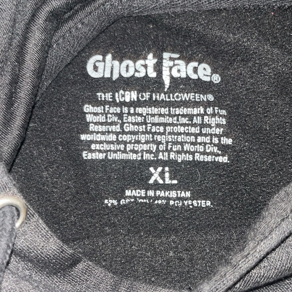 Ghost Face Hoodie | Scream | Worn Once - Picture 2 of 3
